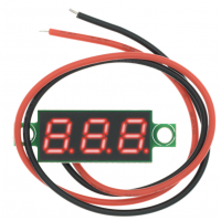 DC Вольтметр цифровий 4,5-30V (Червоний)